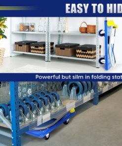 Alternative view of Heavy duty plastic Hand truck Platform cart trolley-100Kg