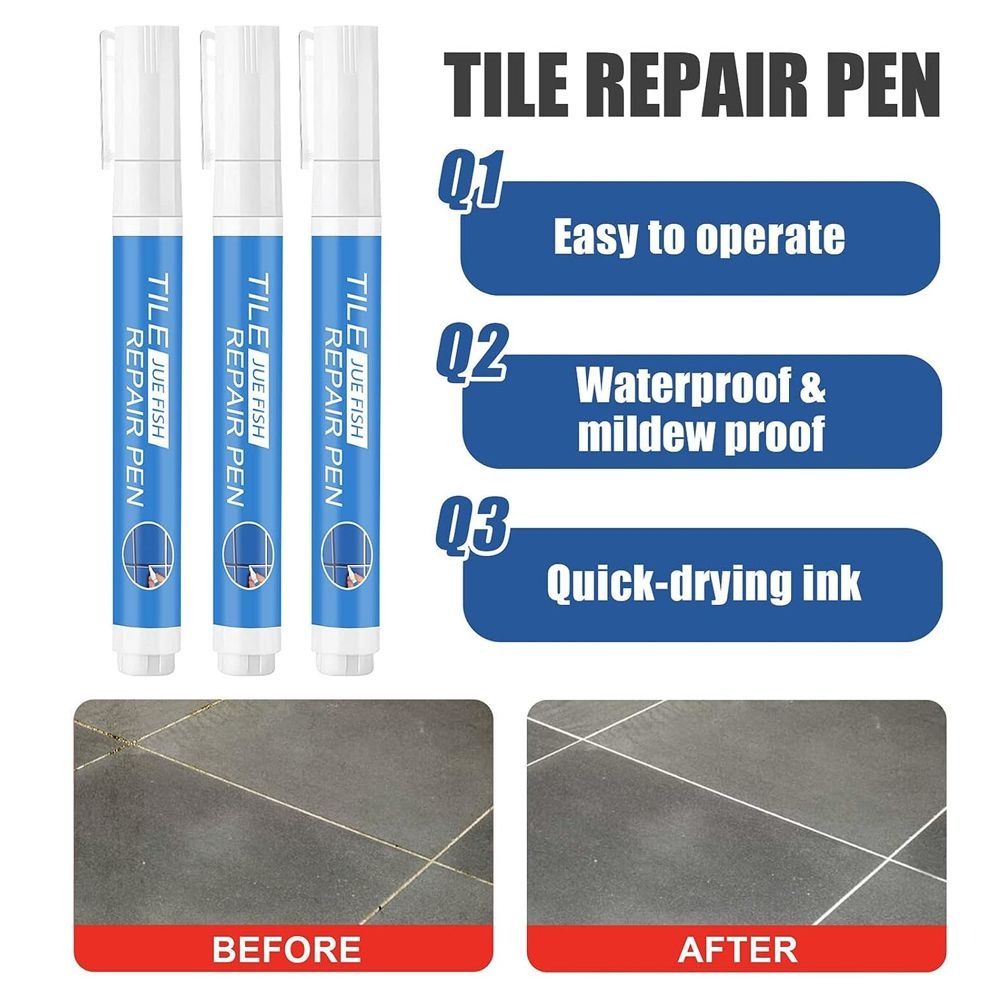 Multifunctional Tile Gap Filling Grouting Pen-Pack of 3 - Image 2