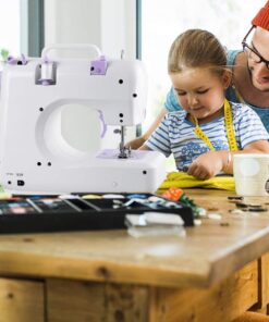 Alternative view of Multifunctional mini household sewing machine
