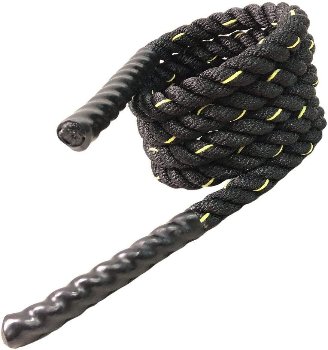 Heavy Duty Nylon Battle Rope with Professional Polyester Grip- 3M - Image 2